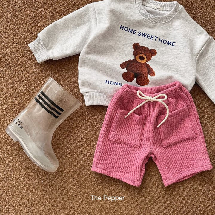 The Pepper - Korean Children Fashion - #kidsstore - Bear Sweatshirt - 5