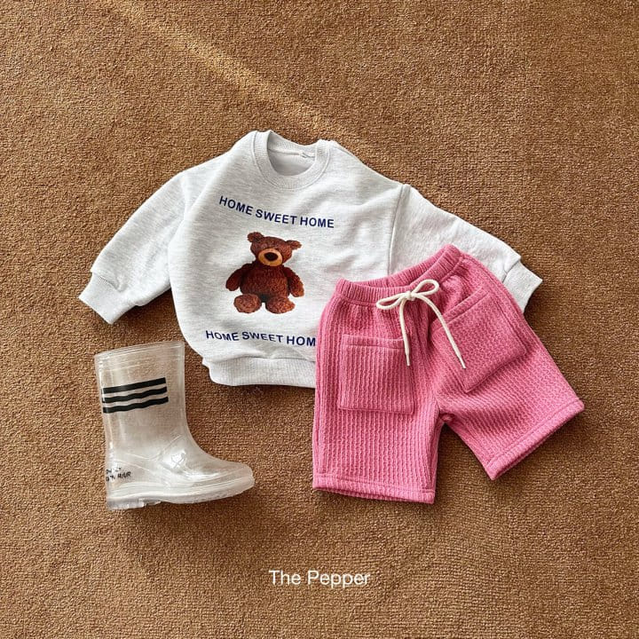 The Pepper - Korean Children Fashion - #kidzfashiontrend - Bear Sweatshirt - 6