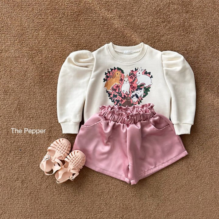 The Pepper - Korean Children Fashion - #magicofchildhood - Rabbit Puff Sweatshirt - 10