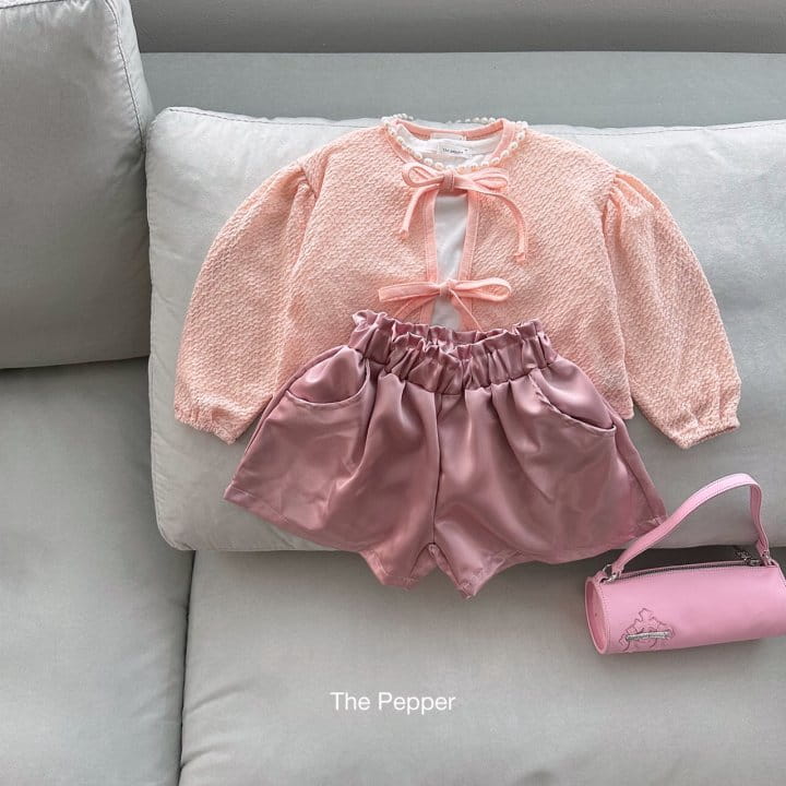 The Pepper - Korean Children Fashion - #magicofchildhood - Ribbon Blouse - 6