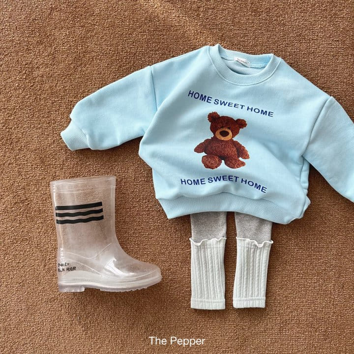 The Pepper - Korean Children Fashion - #minifashionista - Bear Sweatshirt - 10