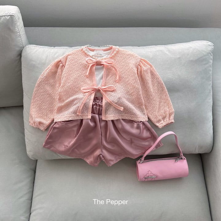 The Pepper - Korean Children Fashion - #prettylittlegirls - Ribbon Blouse - 8
