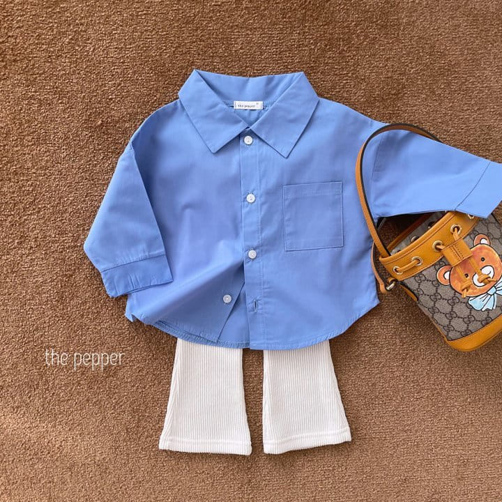 The Pepper - Korean Children Fashion - #stylishchildhood - Loose Fit Shirt - 6