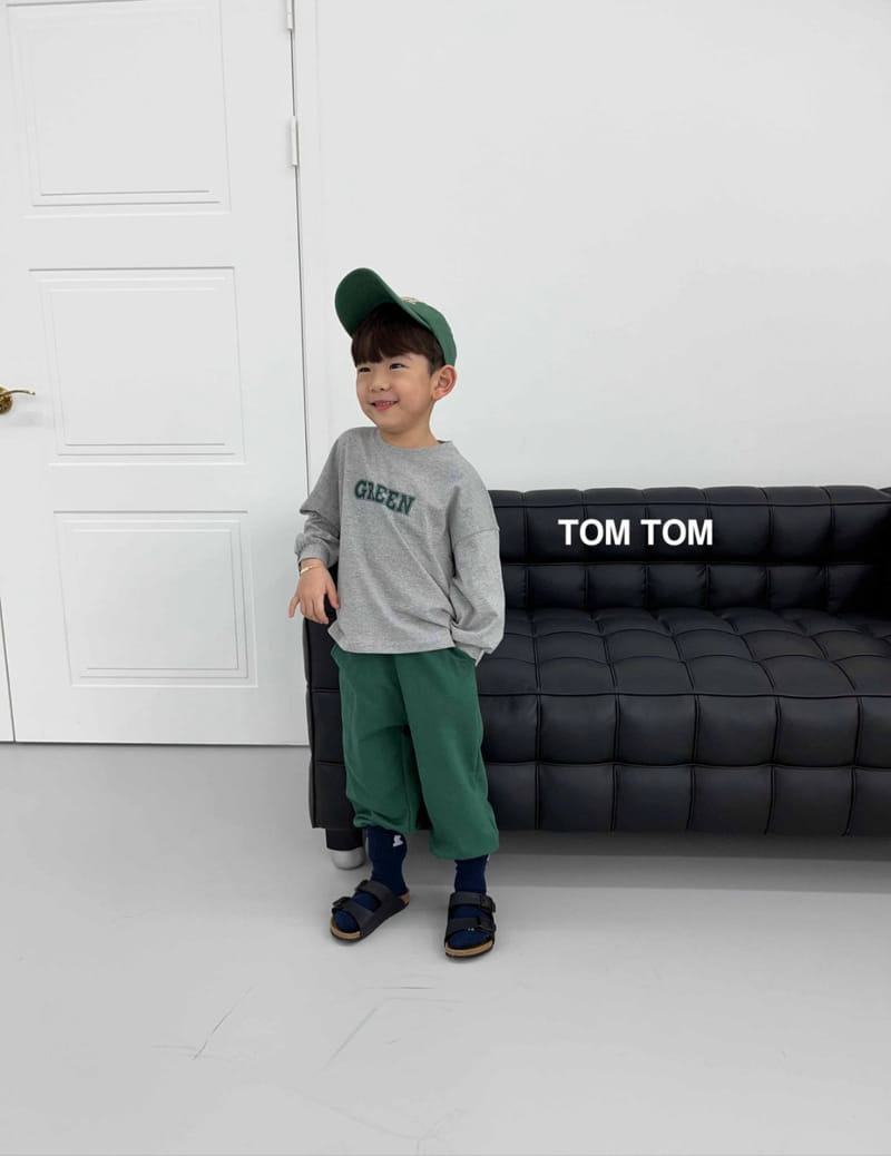 Tom Tom - Korean Children Fashion - #Kfashion4kids - Signiture Top Bottom Set - 5