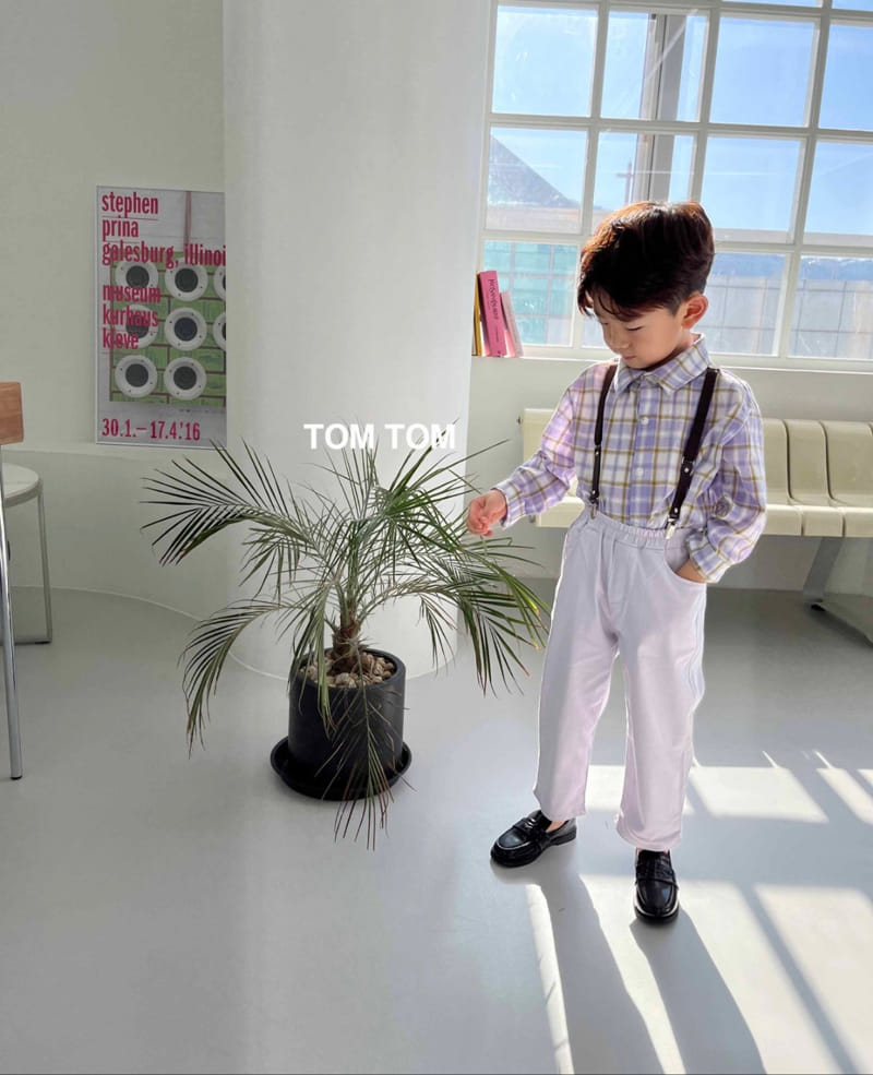 Tom Tom - Korean Children Fashion - #childofig - Friends Check Shirt - 10