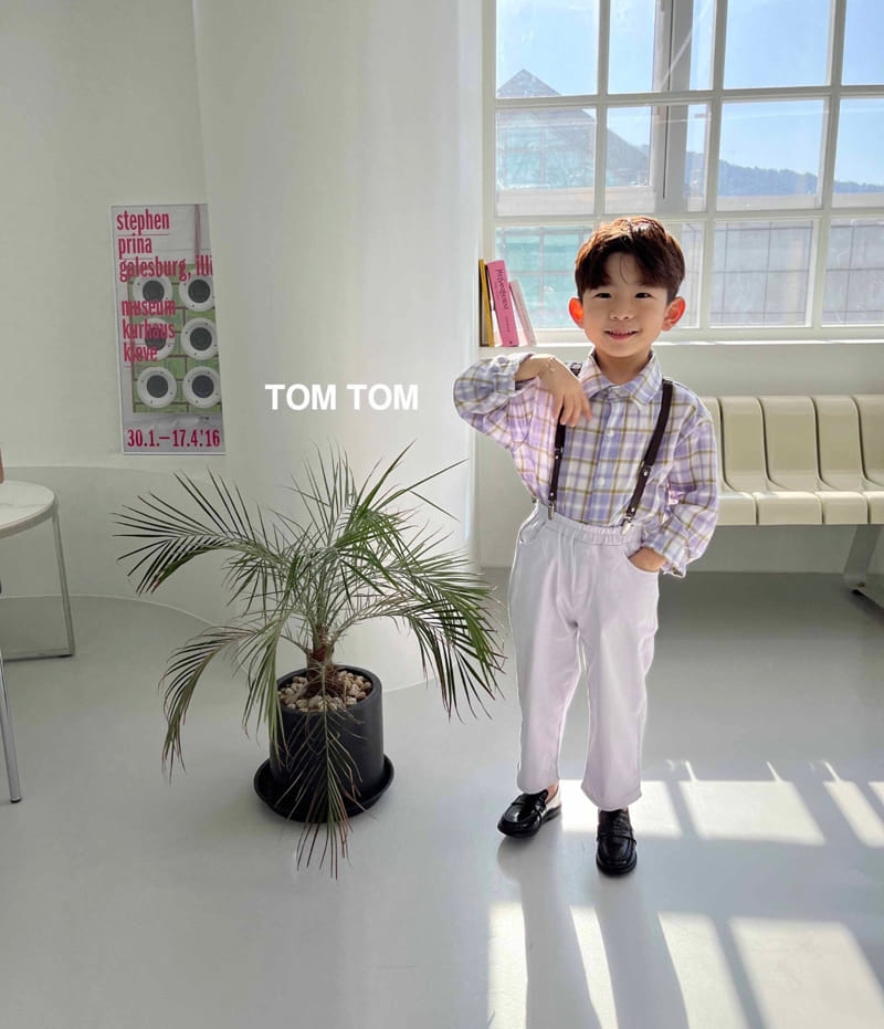 Tom Tom - Korean Children Fashion - #childofig - Friends Check Shirt - 9