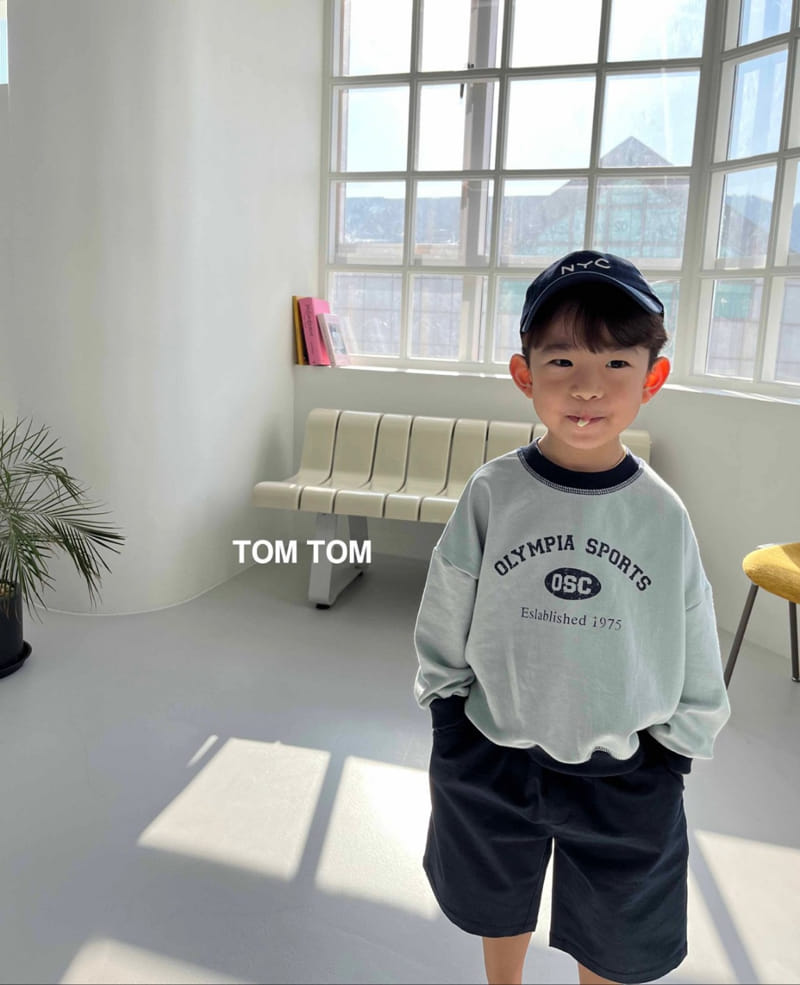 Tom Tom - Korean Children Fashion - #childofig - Oylmpia Sweatshirt - 6