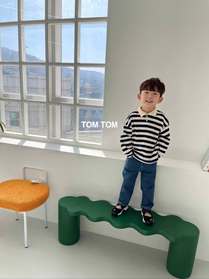 Tom Tom - Korean Children Fashion - #childofig - Begging Jeans