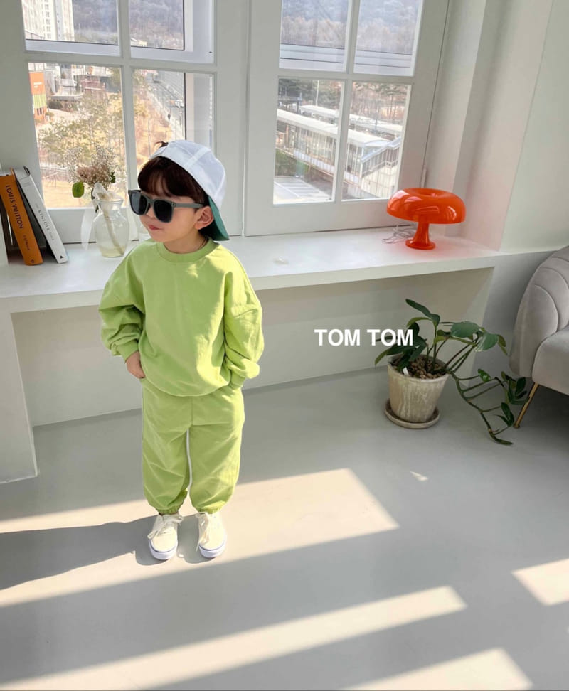Tom Tom - Korean Children Fashion - #childofig - Pstel Daily Top Bottom Set - 11