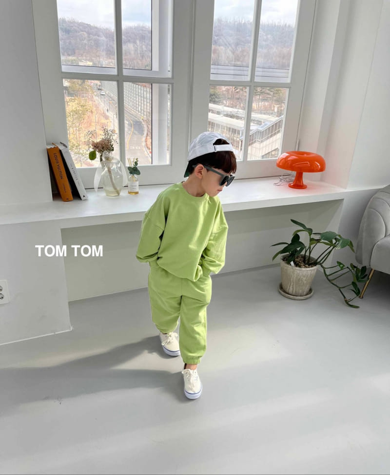 Tom Tom - Korean Children Fashion - #childrensboutique - Pstel Daily Top Bottom Set - 12