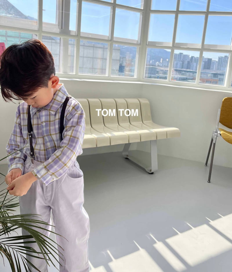 Tom Tom - Korean Children Fashion - #designkidswear - Friends Check Shirt - 12