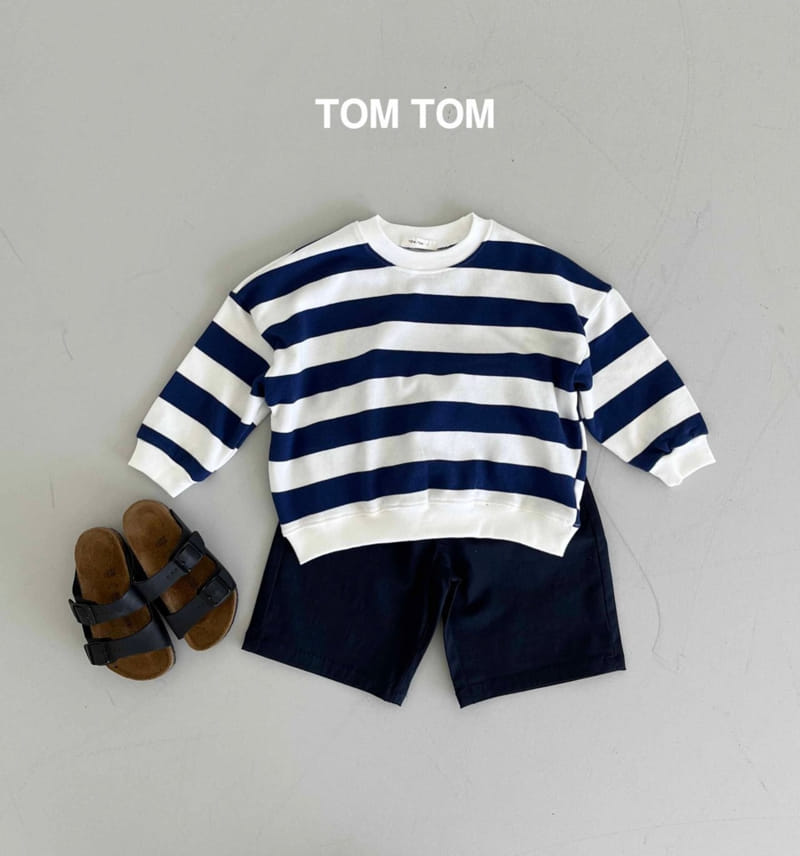 Tom Tom - Korean Children Fashion - #fashionkids - Soft Stripes Sweatshirt - 9