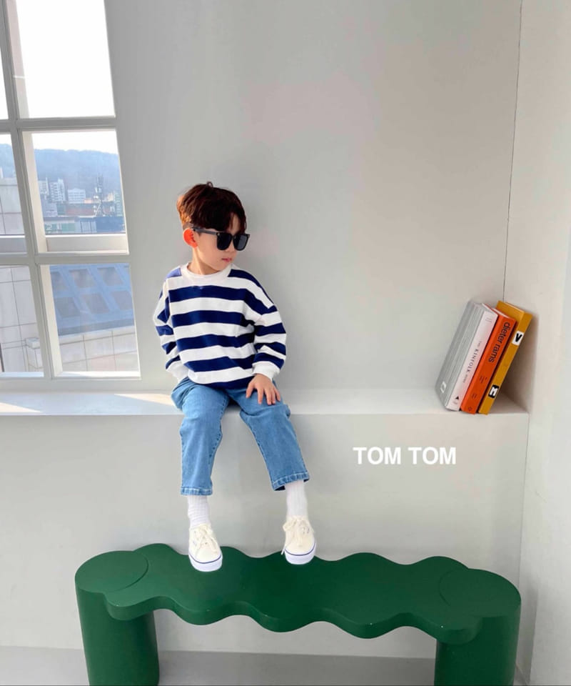 Tom Tom - Korean Children Fashion - #fashionkids - Begging Jeans - 5