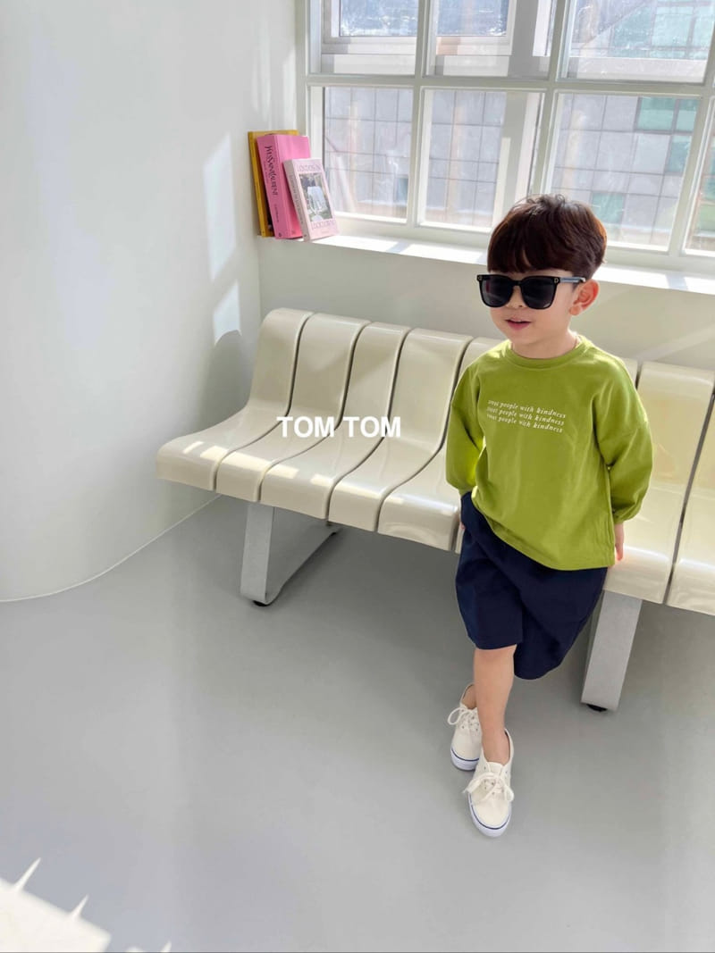 Tom Tom - Korean Children Fashion - #kidsshorts - Kind Single Tee - 9