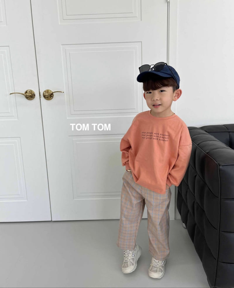 Tom Tom - Korean Children Fashion - #fashionkids - Check Pants - 4