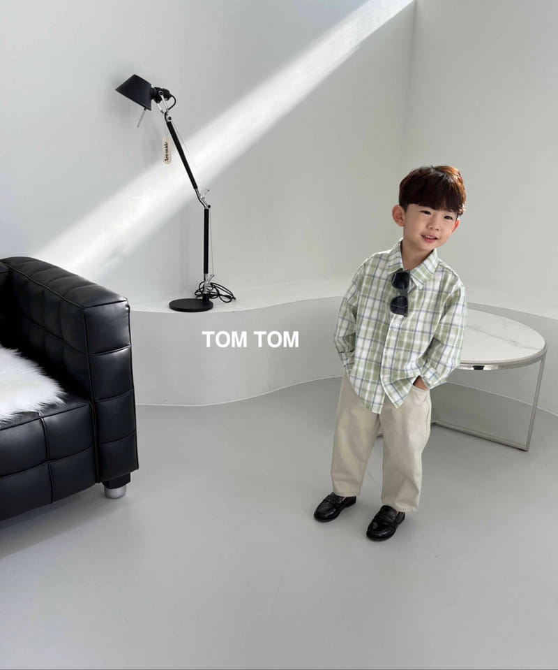 Tom Tom - Korean Children Fashion - #kidsstore - Friends Check Shirt - 2