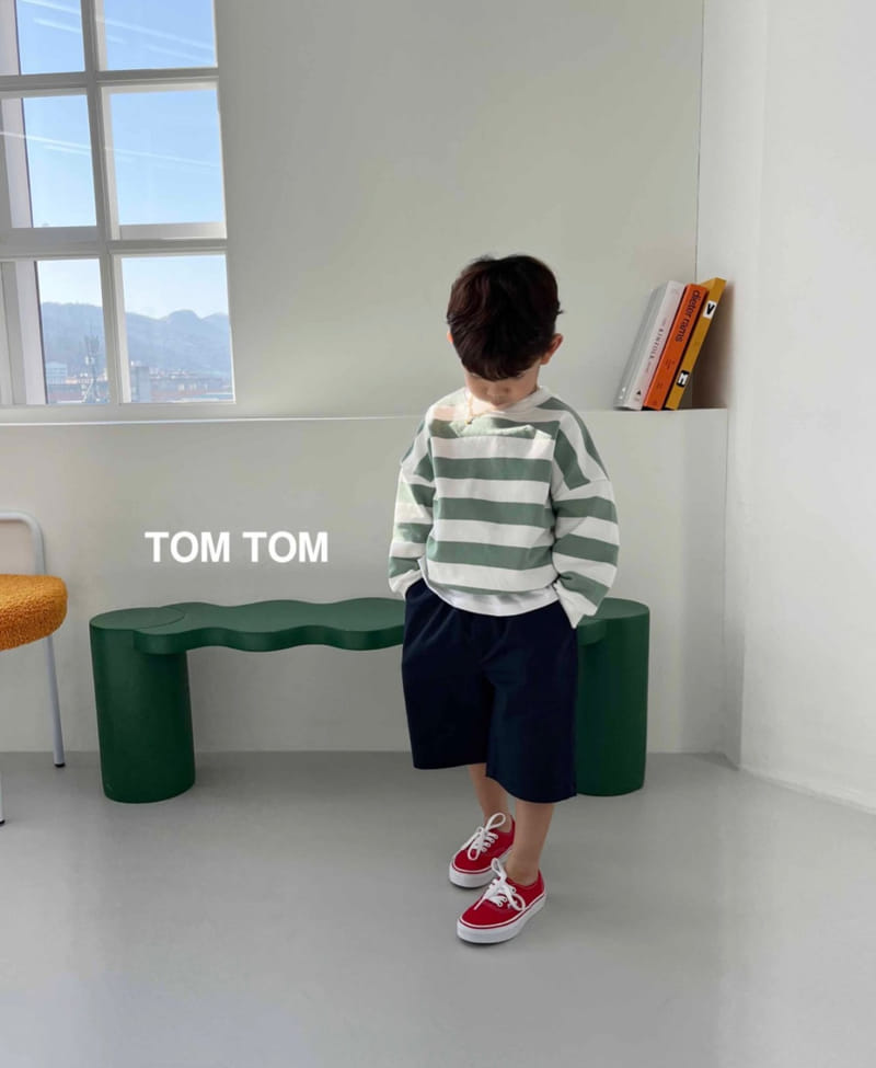 Tom Tom - Korean Children Fashion - #kidsstore - Soft Stripes Sweatshirt - 11