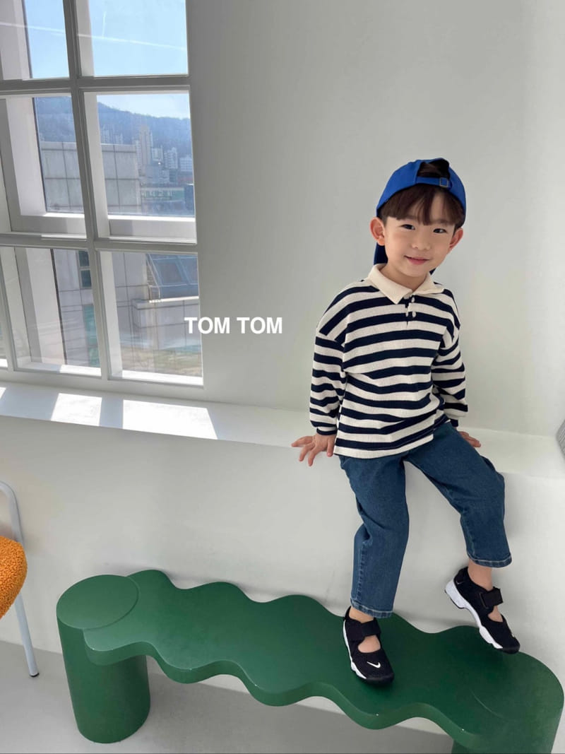Tom Tom - Korean Children Fashion - #kidsstore - Begging Jeans - 7