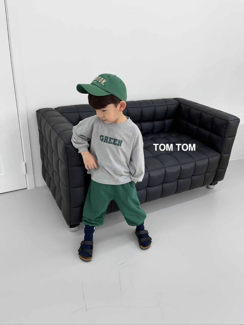 Tom Tom - Korean Children Fashion - #kidsstore - Signiture Top Bottom Set - 3