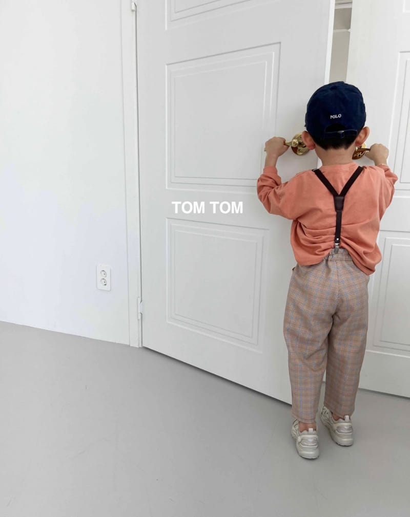 Tom Tom - Korean Children Fashion - #kidzfashiontrend - Check Pants - 6