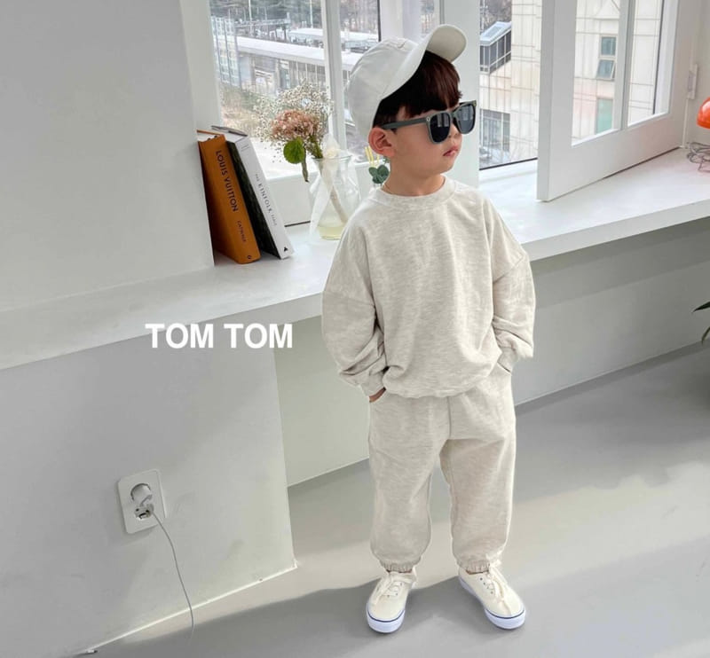 Tom Tom - Korean Children Fashion - #Kfashion4kids - Pstel Daily Top Bottom Set - 4
