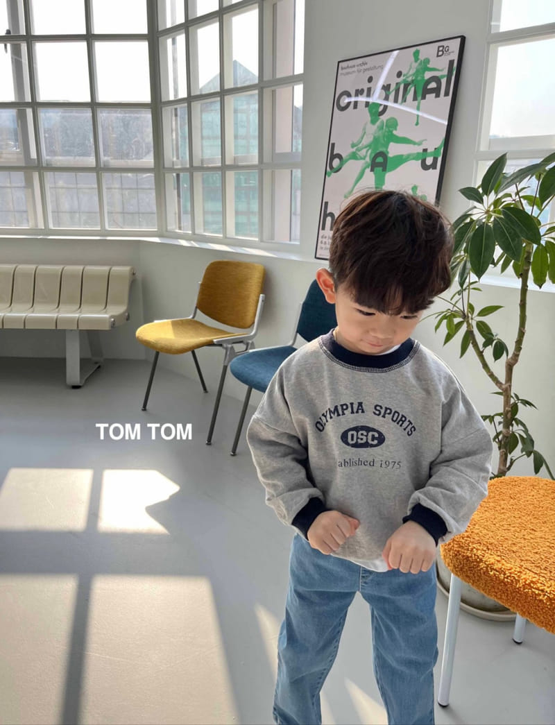 Tom Tom - Korean Children Fashion - #magicofchildhood - Oylmpia Sweatshirt - 2