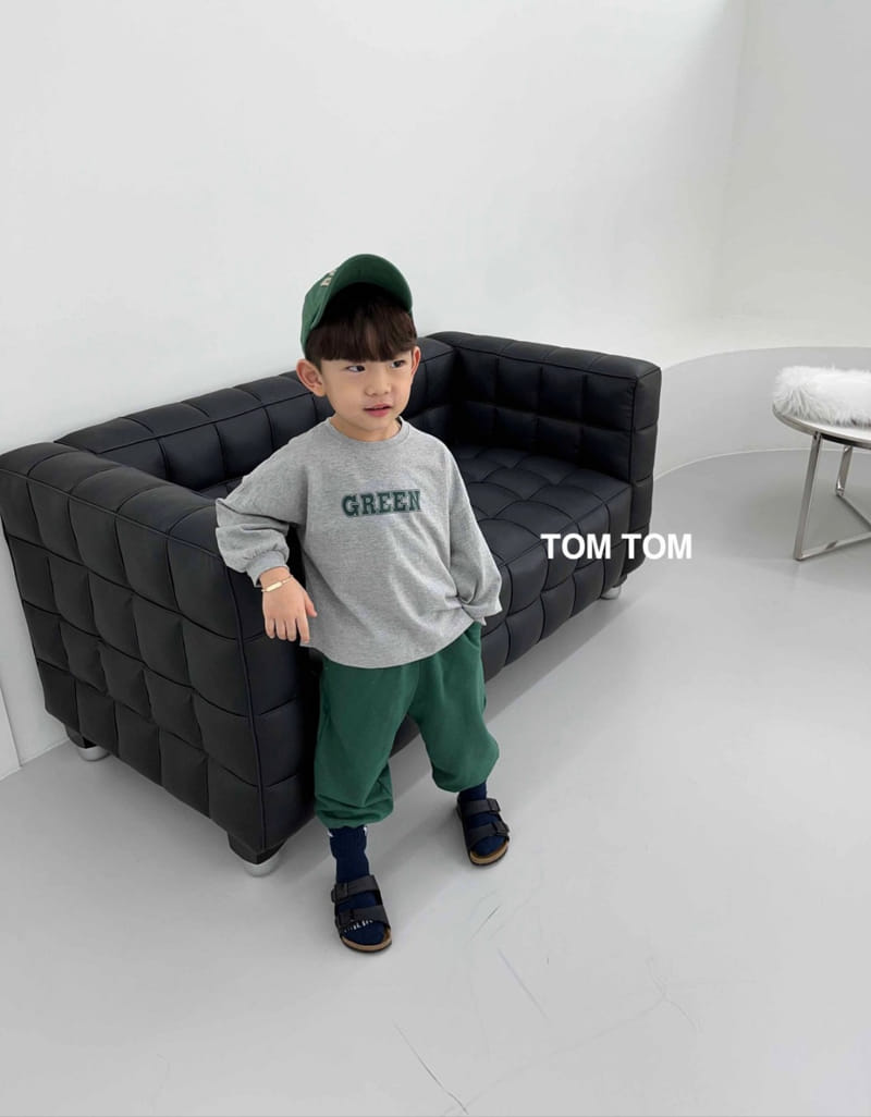 Tom Tom - Korean Children Fashion - #magicofchildhood - Signiture Top Bottom Set - 7