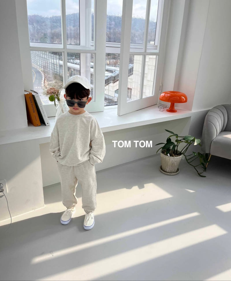 Tom Tom - Korean Children Fashion - #magicofchildhood - Pstel Daily Top Bottom Set - 5