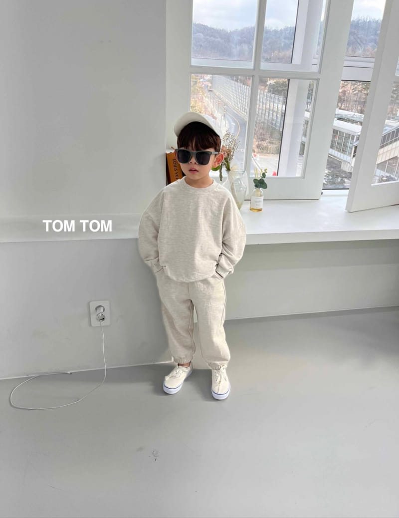 Tom Tom - Korean Children Fashion - #minifashionista - Pstel Daily Top Bottom Set - 6