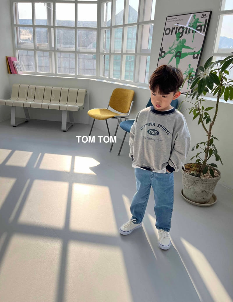 Tom Tom - Korean Children Fashion - #minifashionista - Oylmpia Sweatshirt - 4