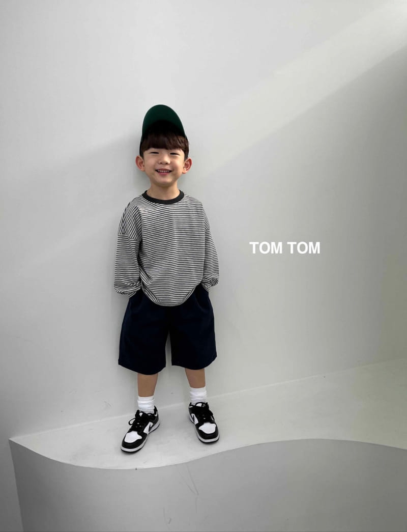Tom Tom - Korean Children Fashion - #prettylittlegirls - Natural Stripes Tee