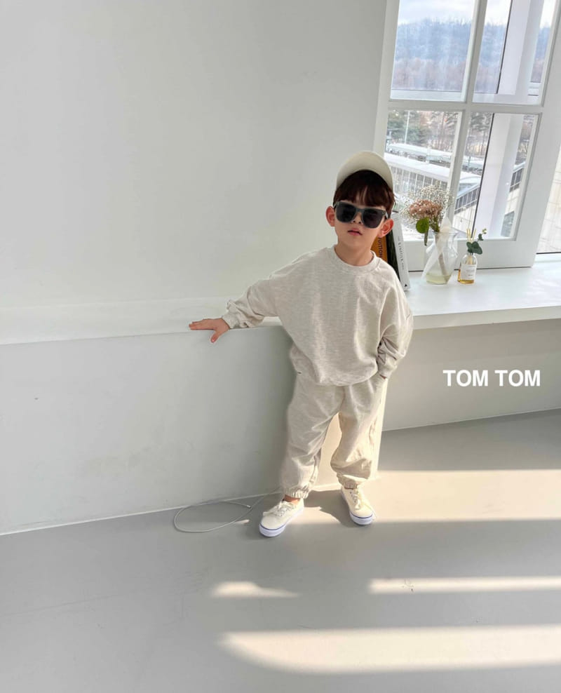 Tom Tom - Korean Children Fashion - #prettylittlegirls - Pstel Daily Top Bottom Set - 7