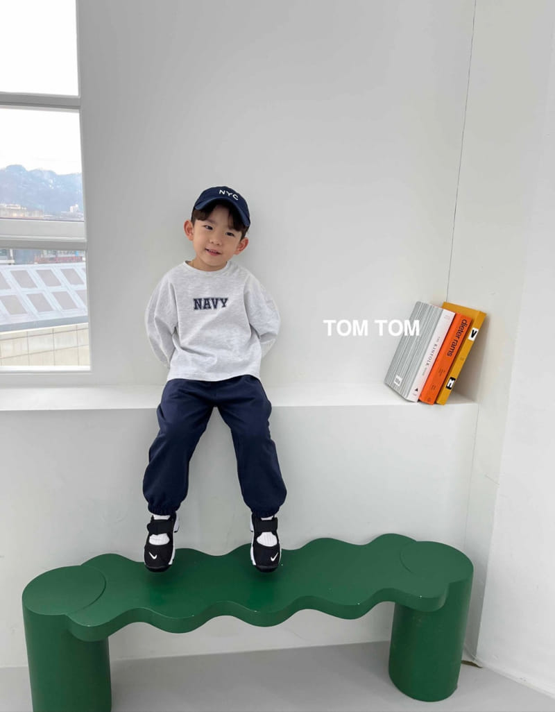 Tom Tom - Korean Children Fashion - #stylishchildhood - Signiture Top Bottom Set - 12