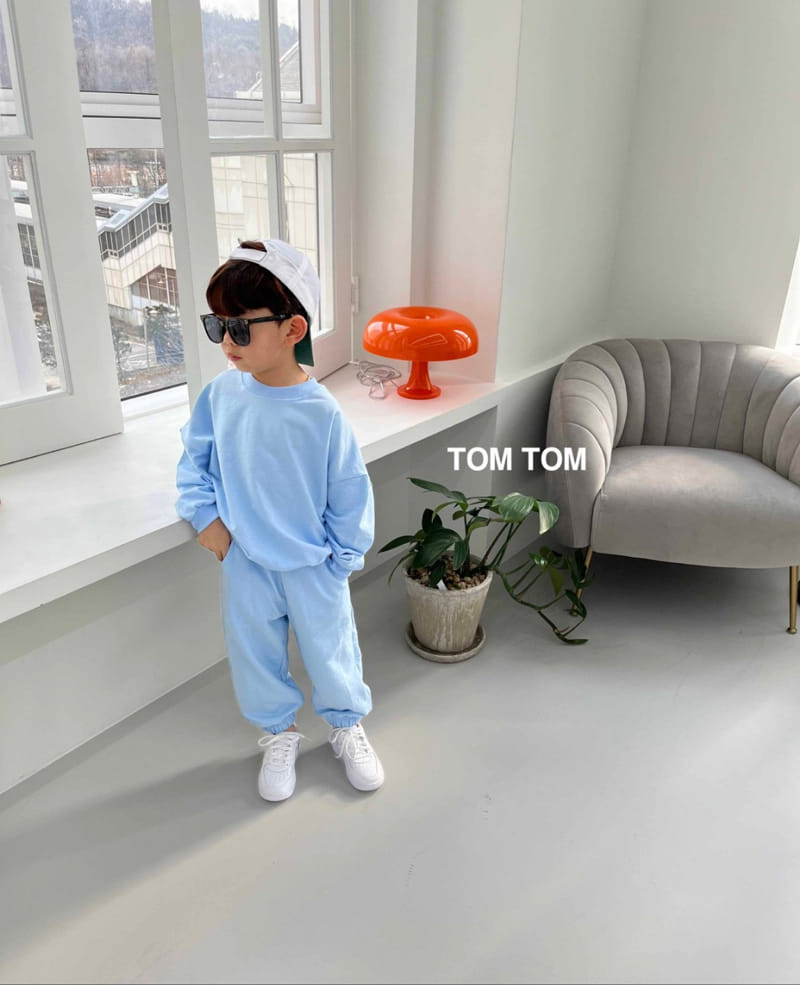Tom Tom - Korean Children Fashion - #toddlerclothing - Pstel Daily Top Bottom Set - 9