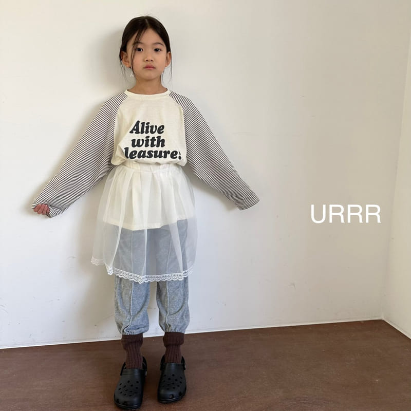 Urrr - Korean Children Fashion - #prettylittlegirls - Bagle Tee - 8