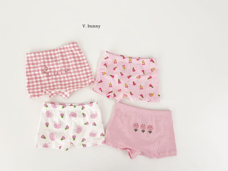 V Bunny - Korean Children Fashion - #childrensboutique - Strawberry Under Pants - 7
