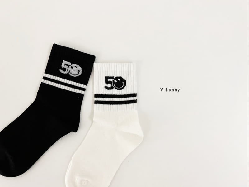 V Bunny - Korean Children Fashion - #littlefashionista - Never Socks Set - 7