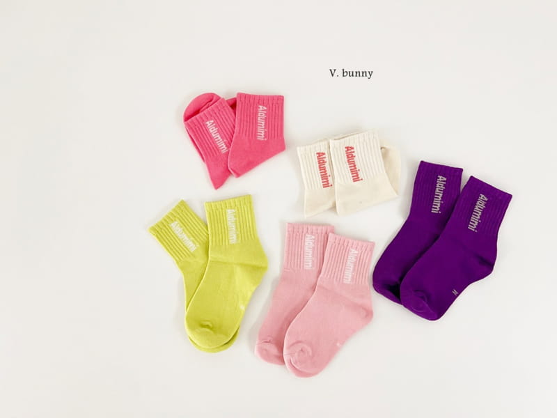 V Bunny - Korean Children Fashion - #littlefashionista - Mimi Socks Set - 10