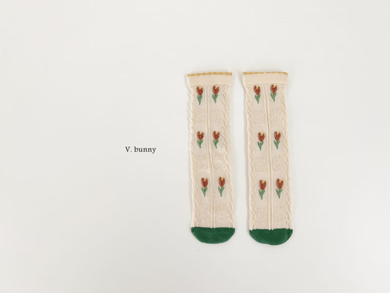 V Bunny - Korean Children Fashion - #magicofchildhood - Nono Socks Set - 3