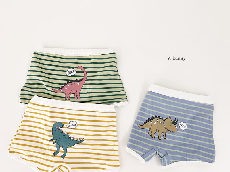 V Bunny - Korean Children Fashion - #minifashionista - Dino Under Pants - 9