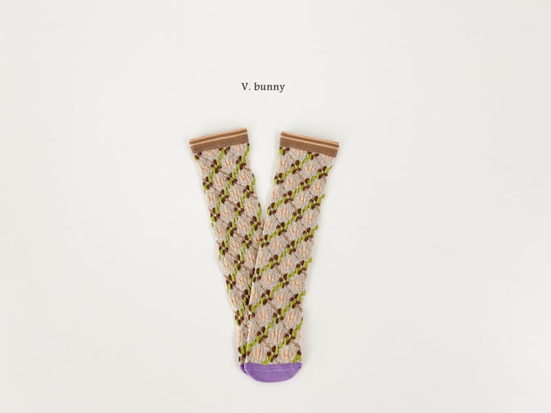 V Bunny - Korean Children Fashion - #prettylittlegirls - Fomfom Socks Set - 3