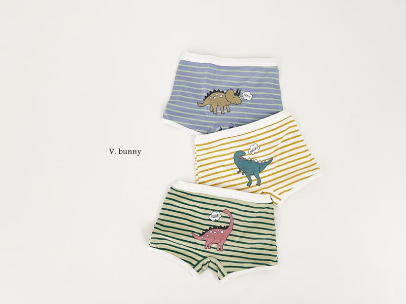 V Bunny - Korean Children Fashion - #prettylittlegirls - Dino Under Pants - 10