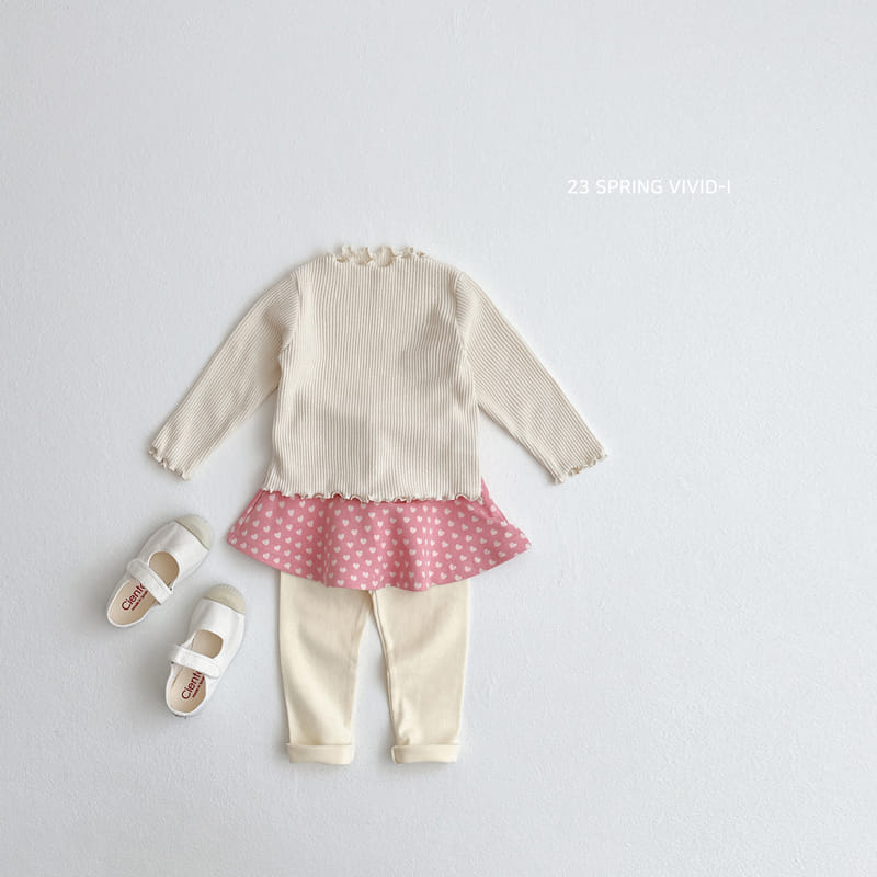 Vivid I - Korean Children Fashion - #Kfashion4kids - Paint Skirt Leggings - 7