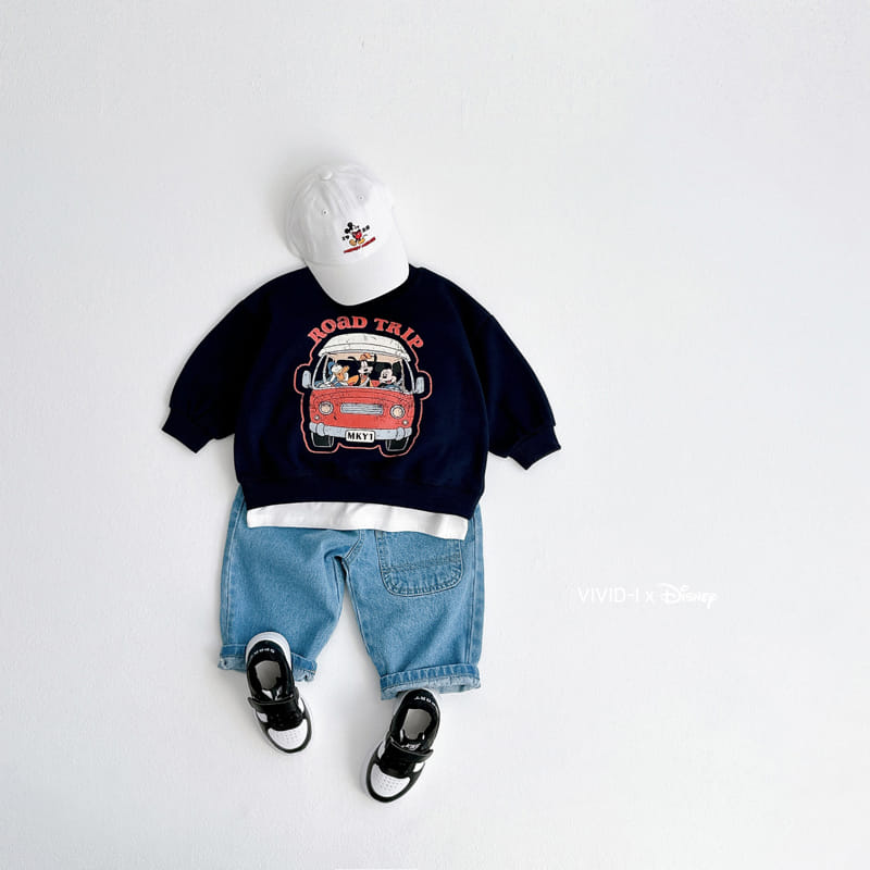Vivid I - Korean Children Fashion - #Kfashion4kids - D Bus Sweatshirt - 7