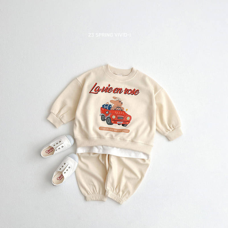 Vivid I - Korean Children Fashion - #Kfashion4kids - Drive Puppy Sweatshirt - 3
