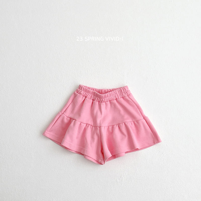 Vivid I - Korean Children Fashion - #designkidswear - Vivid Skirt Pants - 2