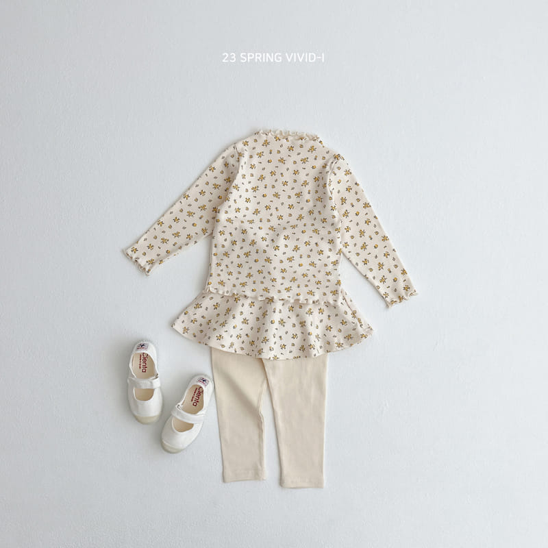 Vivid I - Korean Children Fashion - #designkidswear - Paint Rib Terry Tee - 10