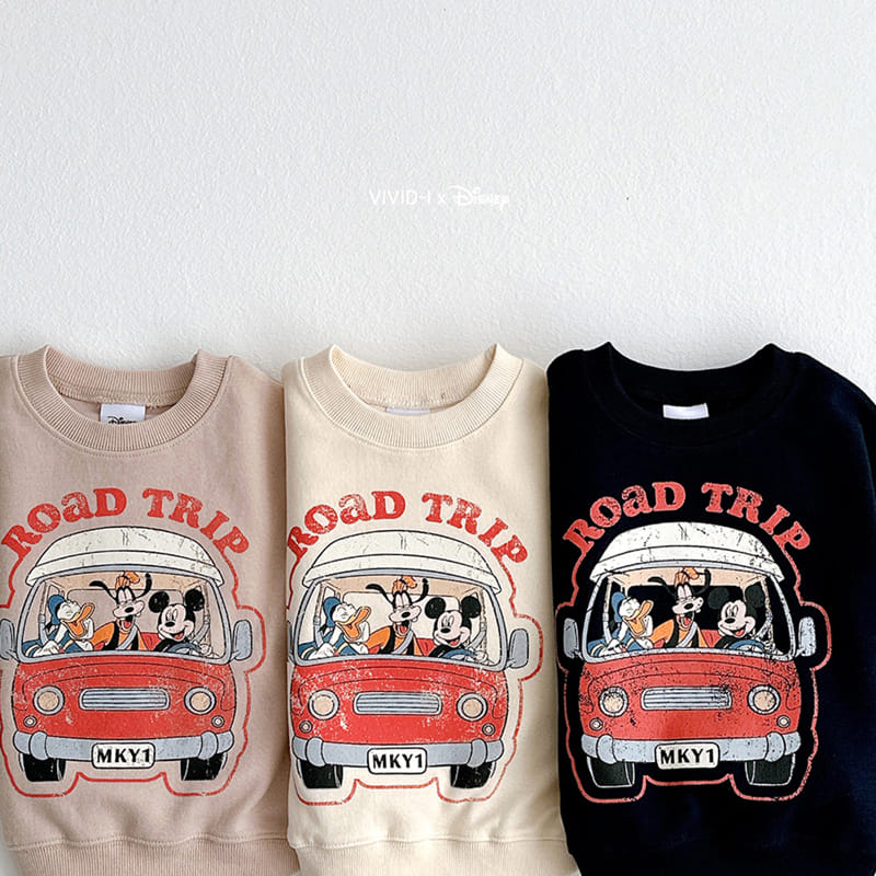 Vivid I - Korean Children Fashion - #designkidswear - D Bus Sweatshirt