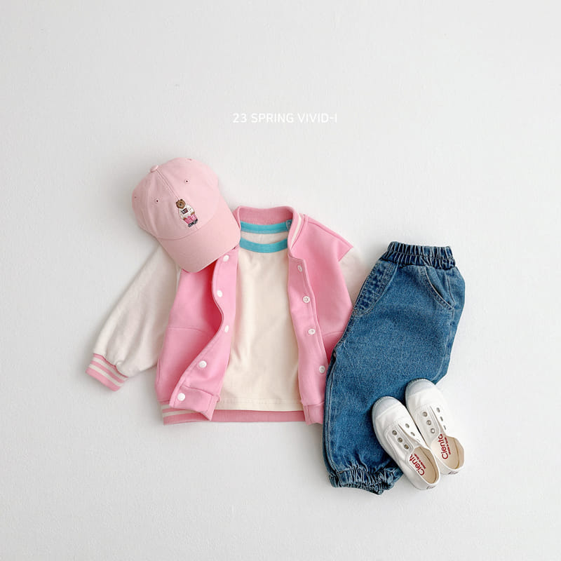 Vivid I - Korean Children Fashion - #designkidswear - Candy Raglan Tee - 12
