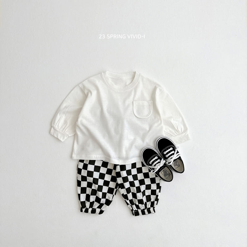 Vivid I - Korean Children Fashion - #designkidswear - Mini Pocket Tee - 10